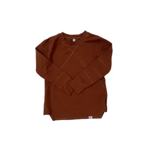 Long Sleeve Shirt- Cacao Sample