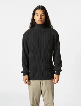 Manastash Snuggle Snug Thermal Turtle Neck - Black