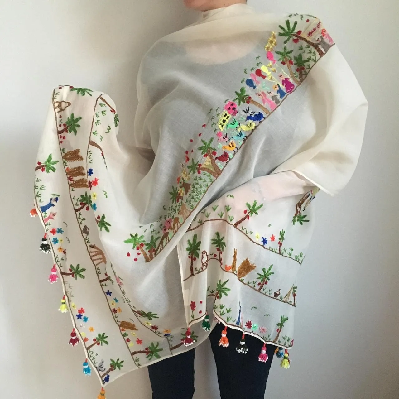 Mariam Cotton Shawl