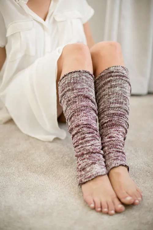 Marled Scrunchable Leg Warmer