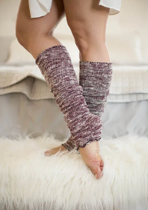 Marled Scrunchable Leg Warmer