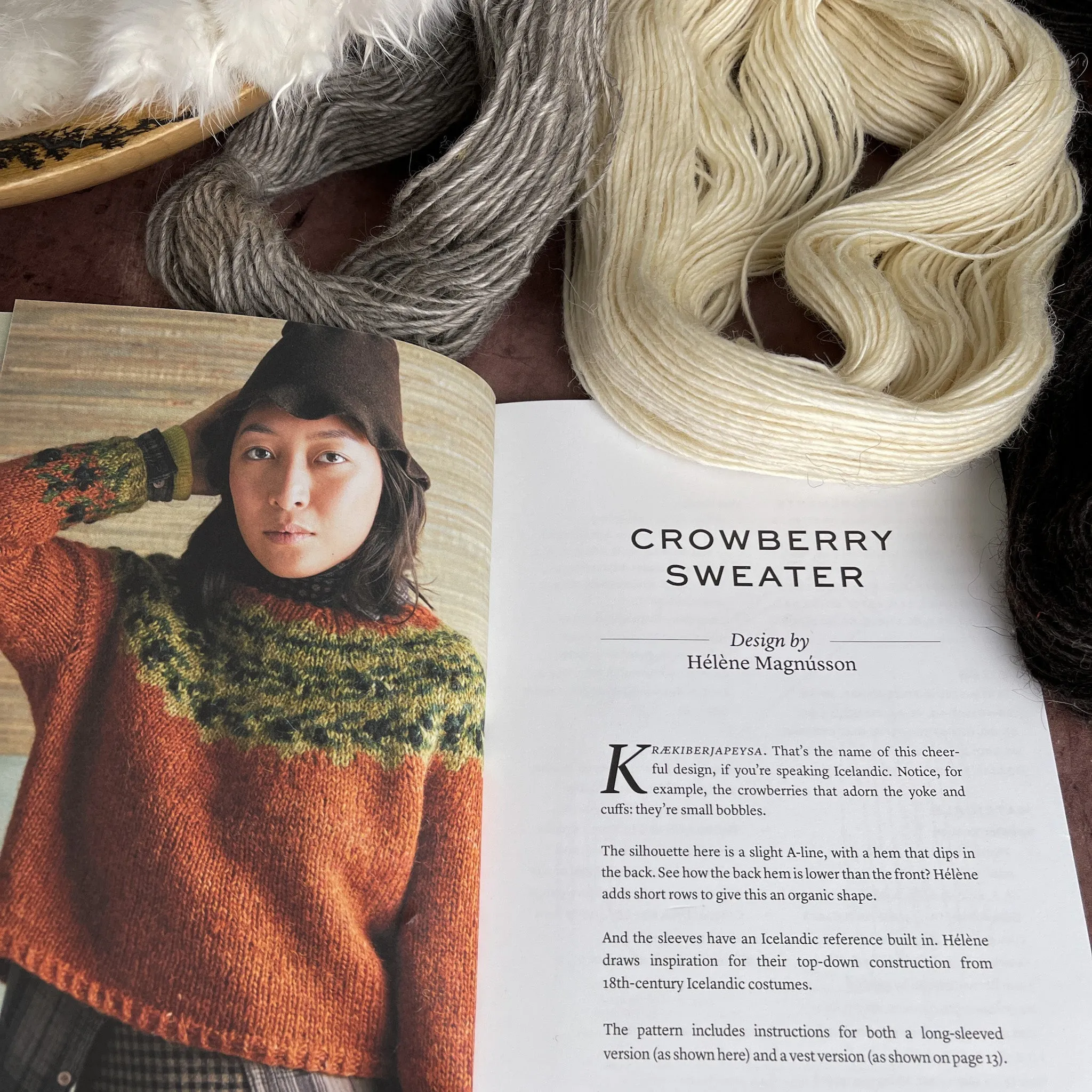 MDK Field Guide No. 26 MOSS by Modern Daily Knitting - Hélène Magnússon - Five knitting designs for Einband and Plotulopi