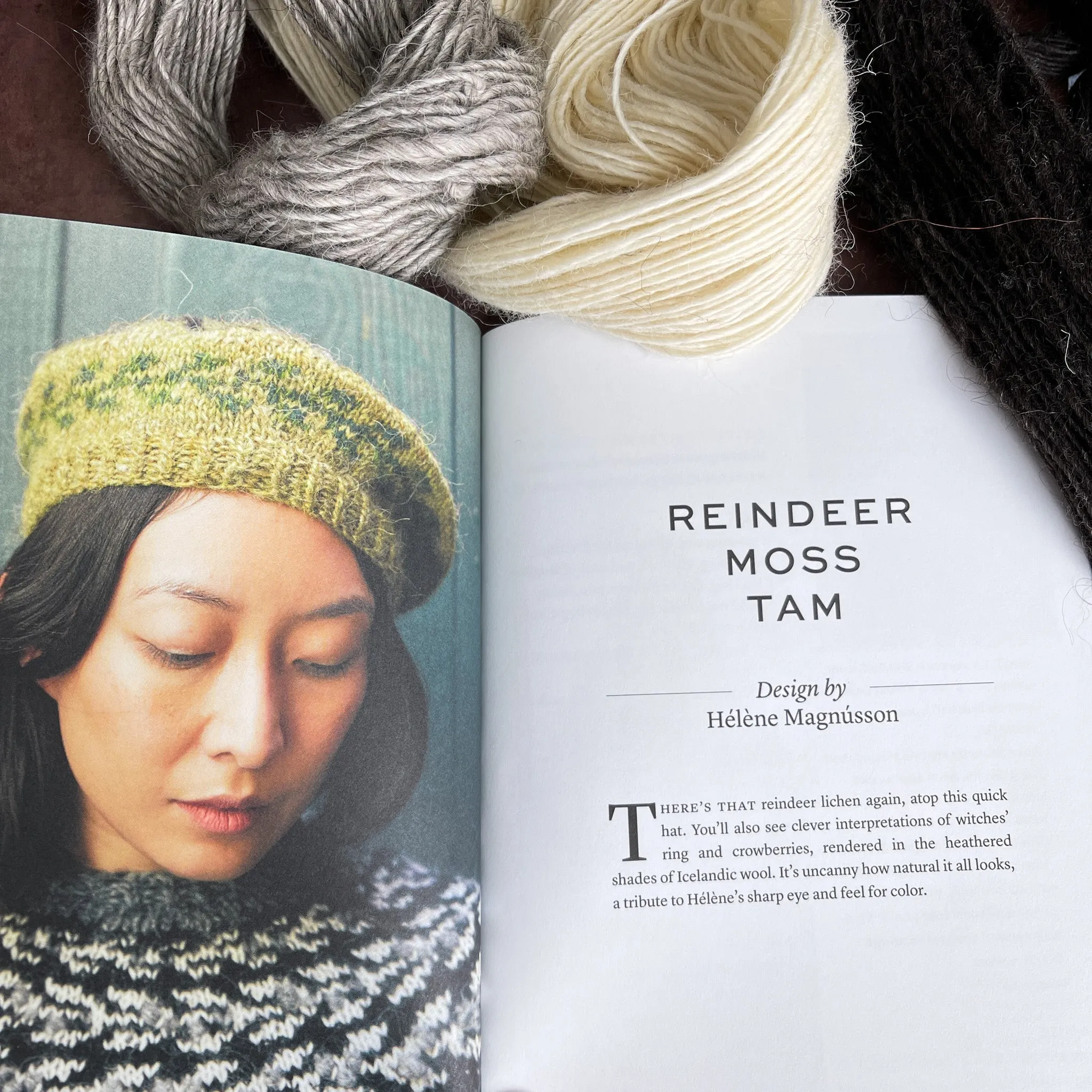 MDK Field Guide No. 26 MOSS by Modern Daily Knitting - Hélène Magnússon - Five knitting designs for Einband and Plotulopi