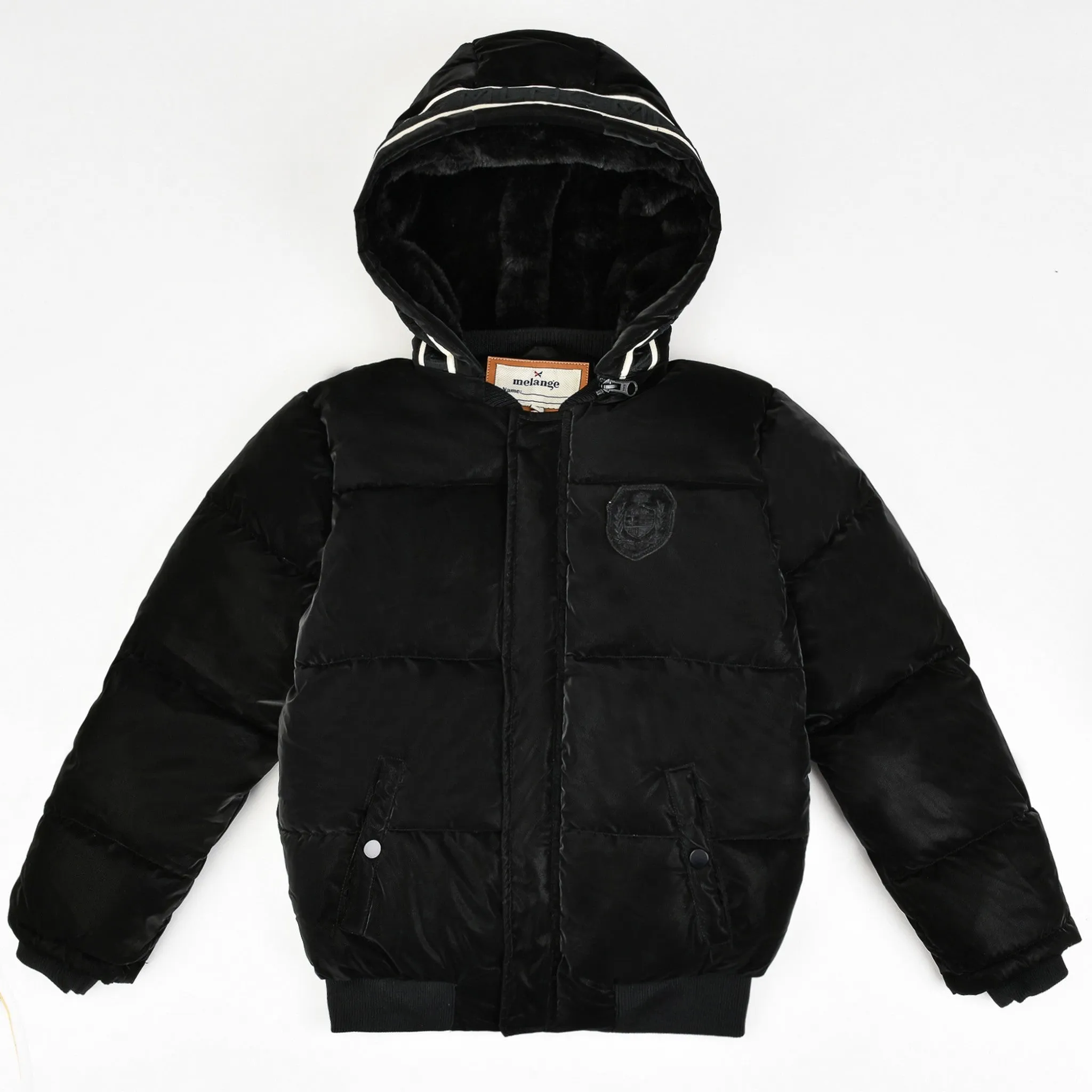 Melange Boys Coat