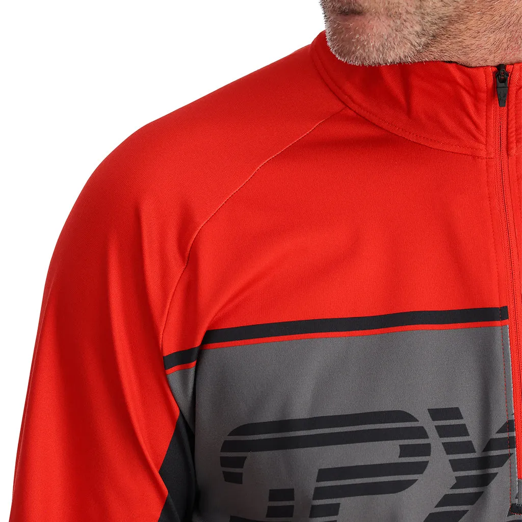 Mens Paramount Half Zip - Volcano