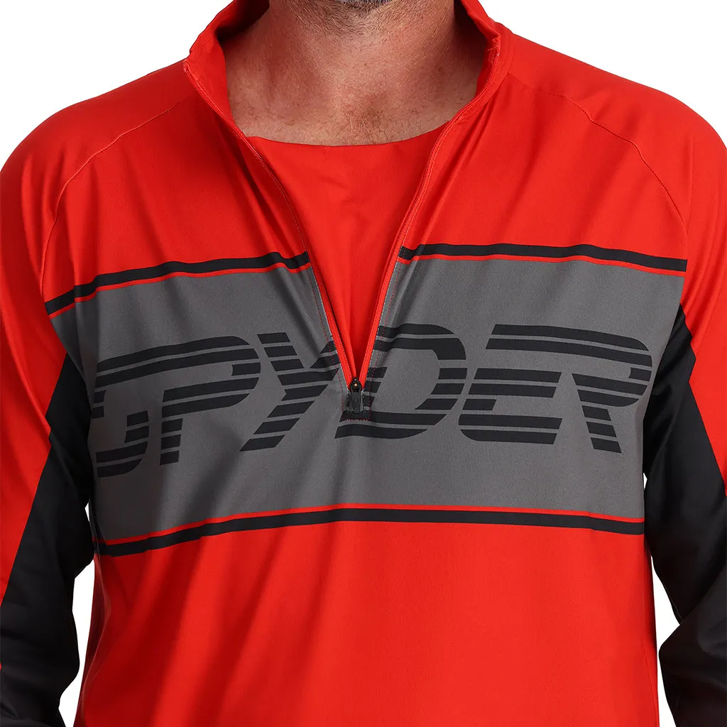 Mens Paramount Half Zip - Volcano