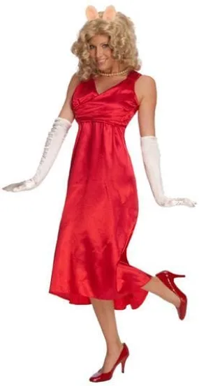 Miss Piggy Adult Costume