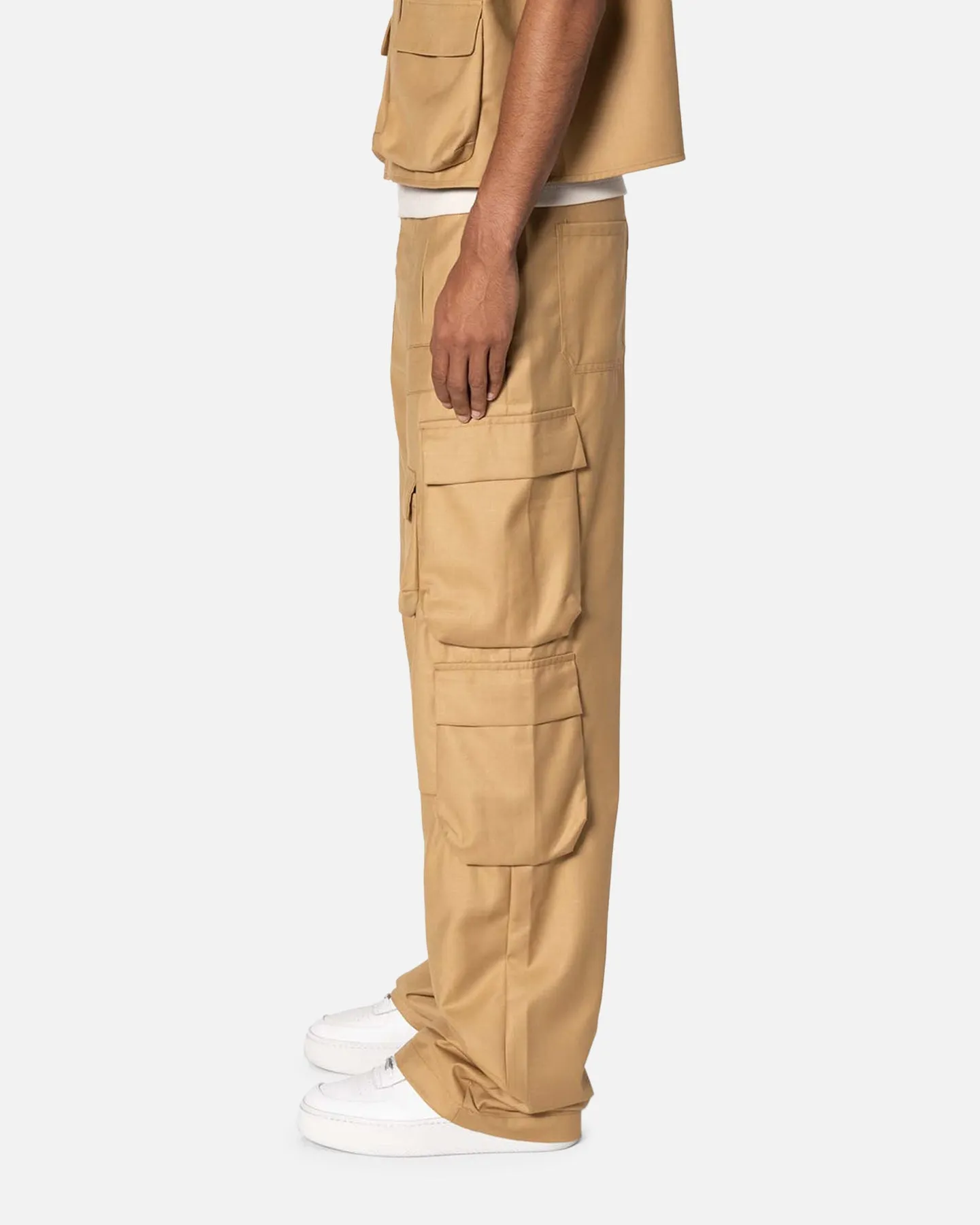 MNML Bounded Gabardine Pants Tan