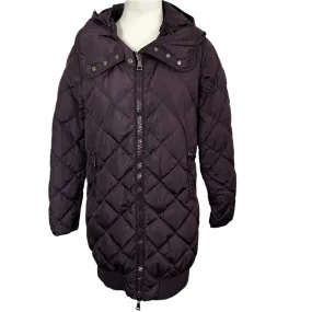 Moncler Aubergine Quilted Crozant Puffer Coat XS/S