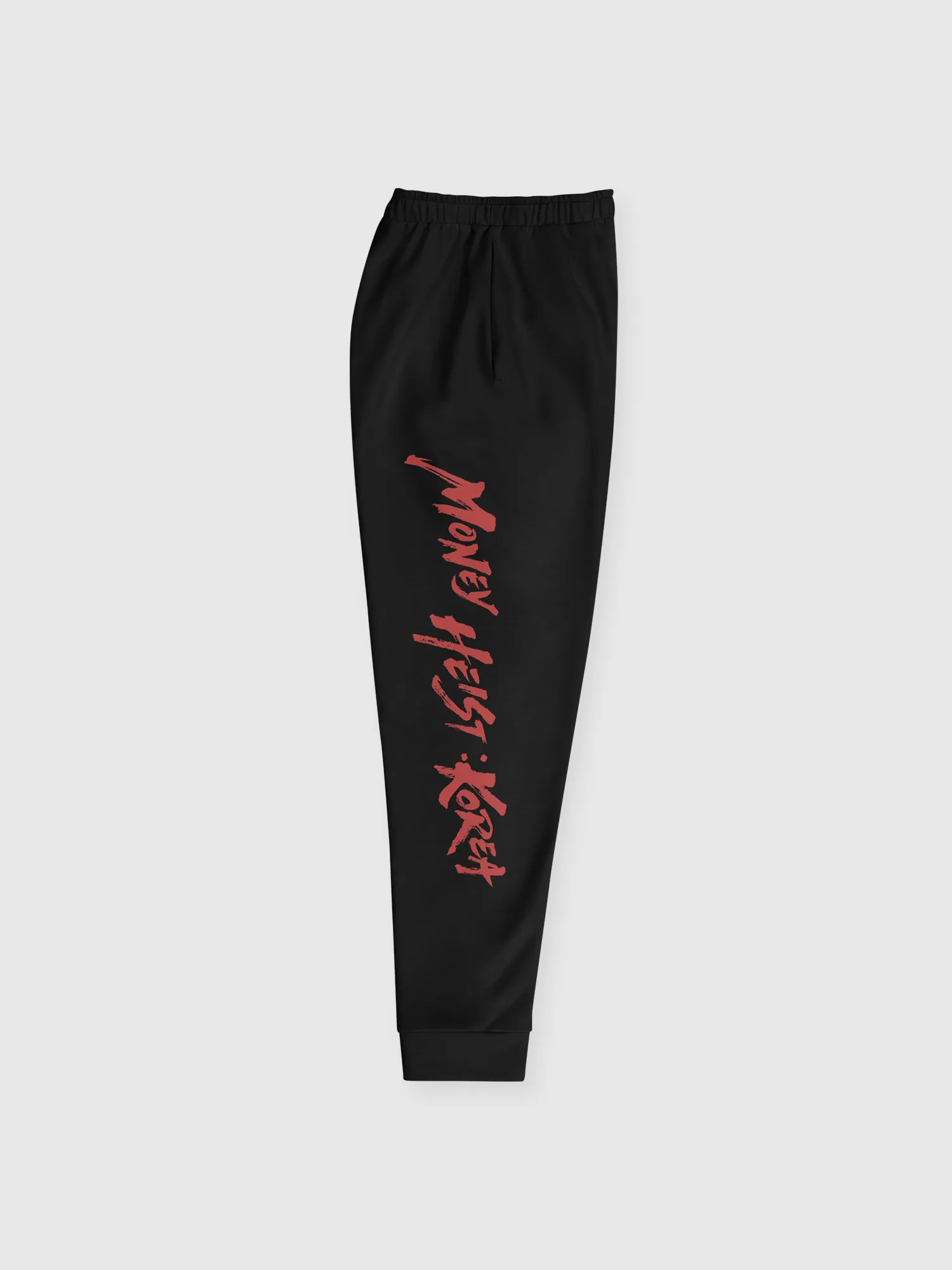 Money Heist: Korea Men's Joggers Blood Black