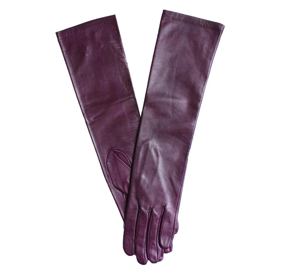 Montserrat 8BT - Women's Silk Lined Leather Opera Gloves