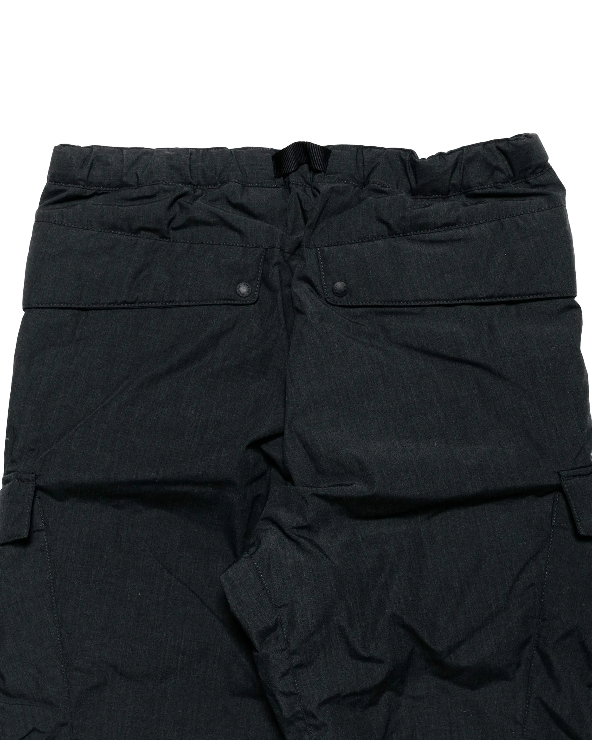 Nanga Hinoc Down Pants Charcoal