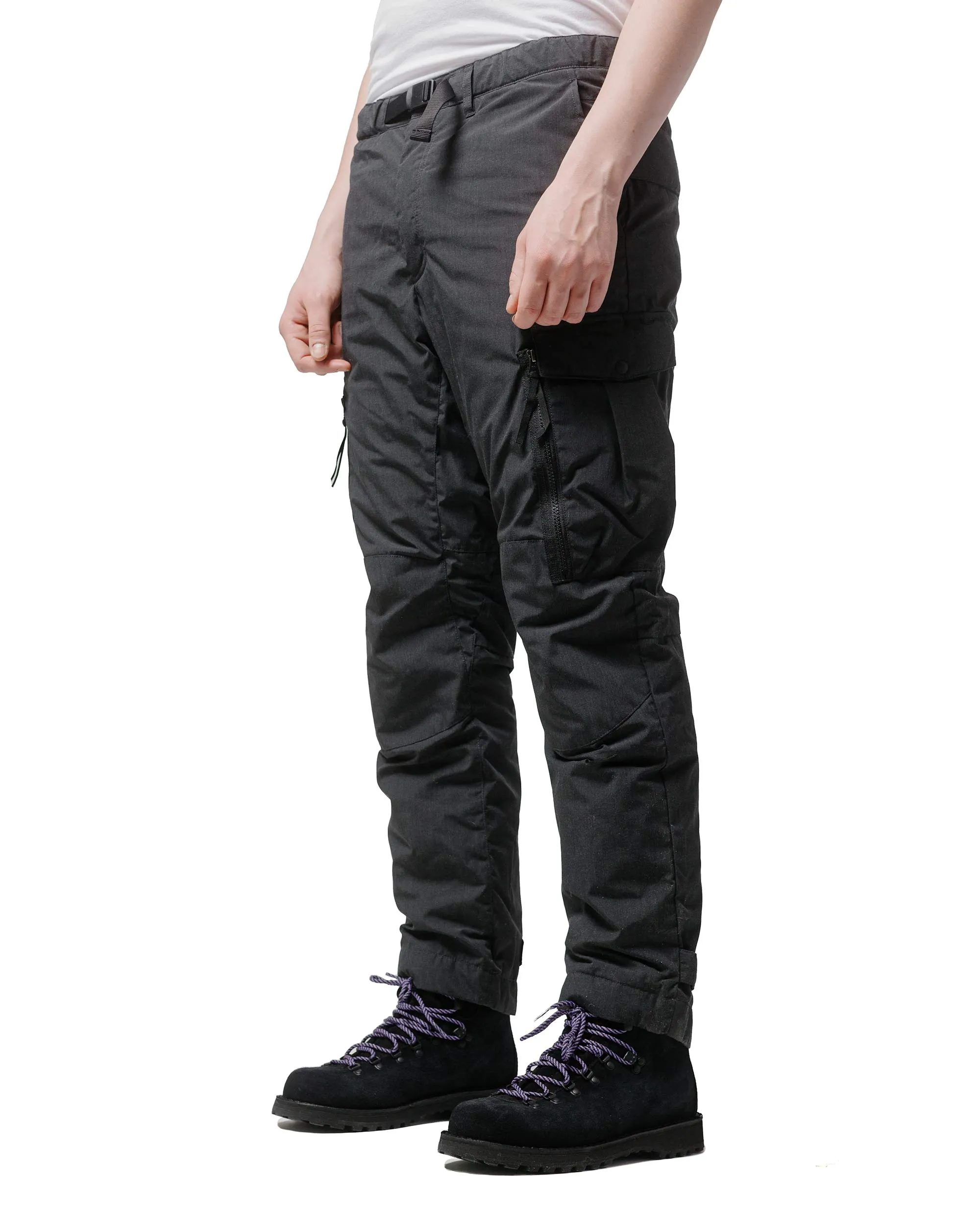 Nanga Hinoc Down Pants Charcoal