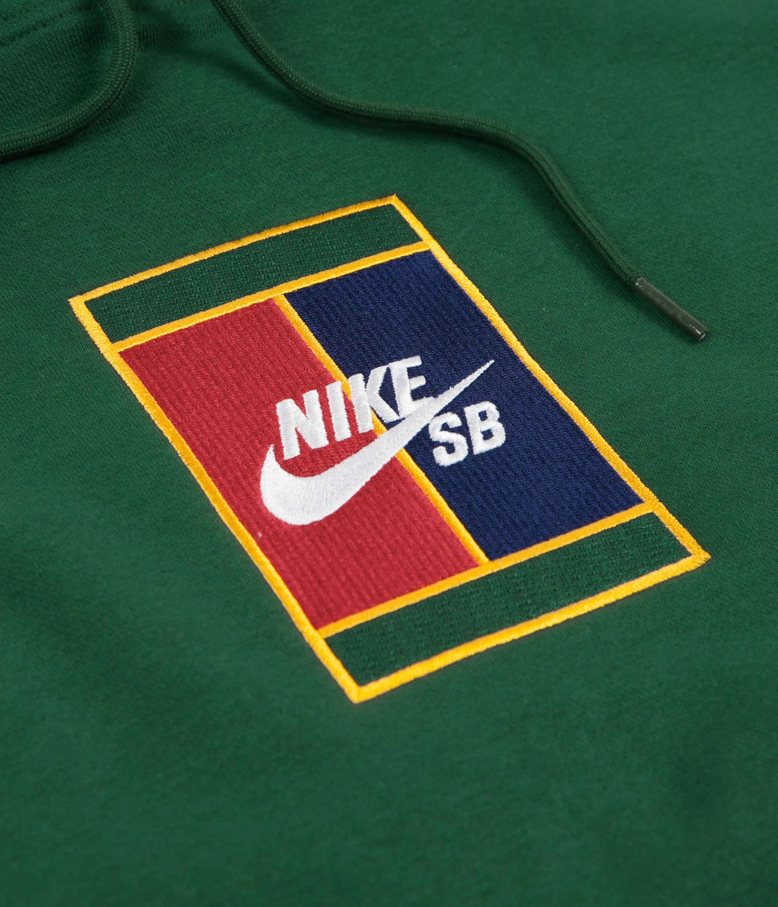 Nike SB Court Hoodie - Gorge Green / Midnight Navy