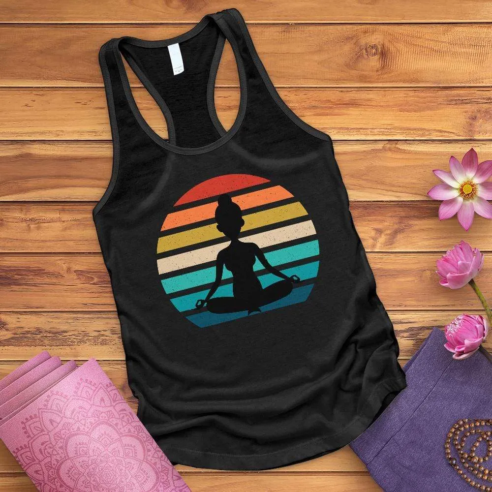 Old Fashion Zen Racerback Tank Top