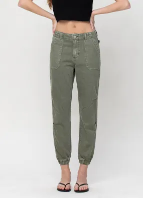 Olive Slim Joggers