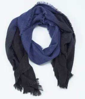 Ombre Soft Scarf Navy