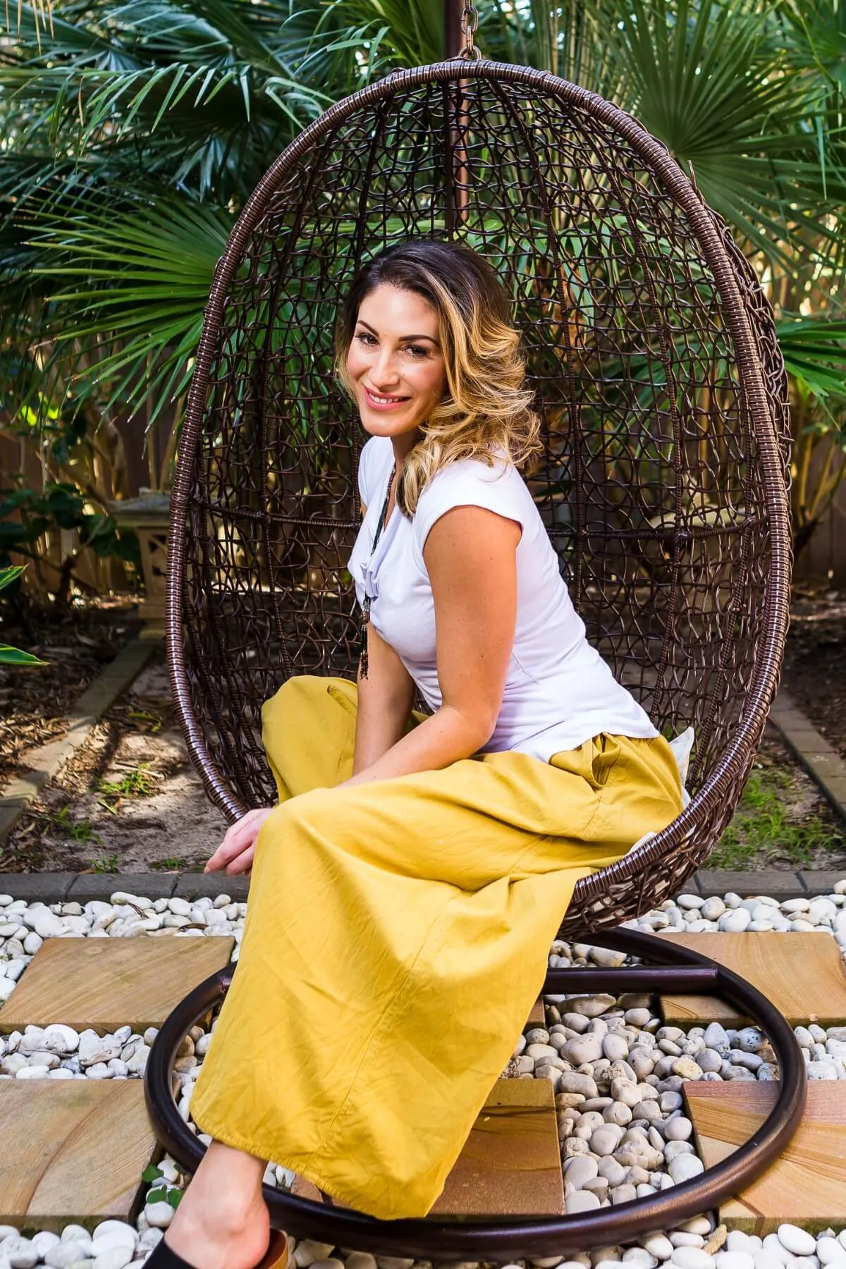 Palazzo Pants - Mustard