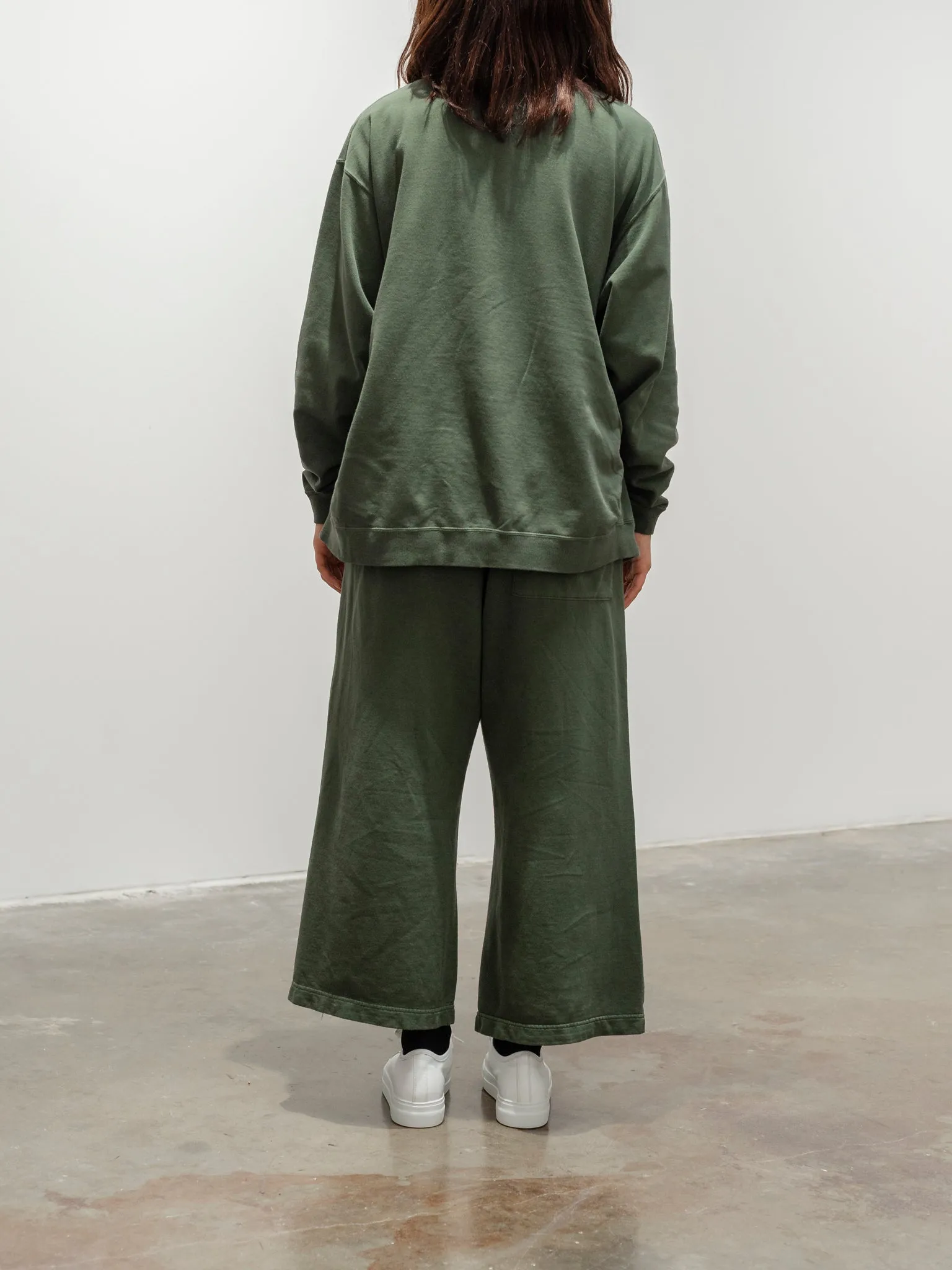 Pigment French Terry Pants - Green