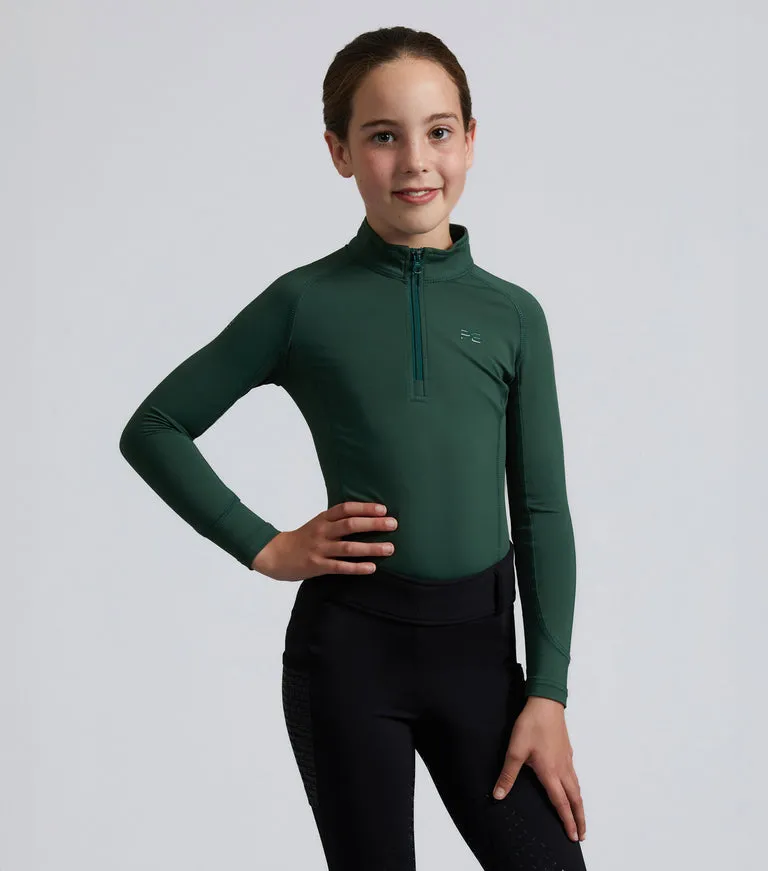 Premier Equine Junior Ombretta Technical Riding Top (girls and boys)