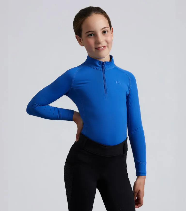 Premier Equine Junior Ombretta Technical Riding Top (girls and boys)