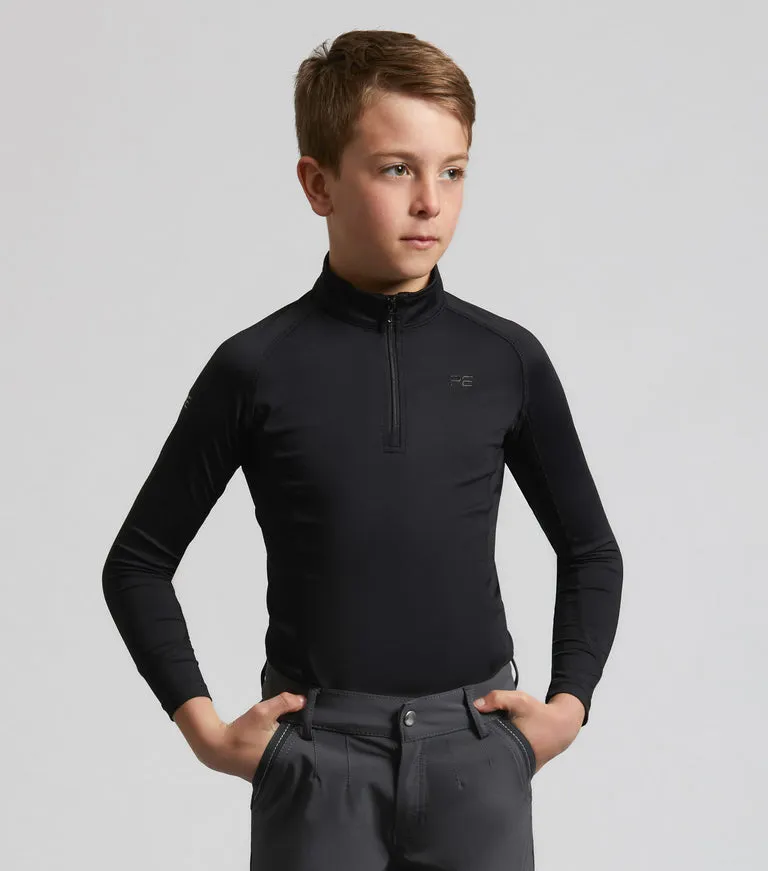 Premier Equine Junior Ombretta Technical Riding Top (girls and boys)