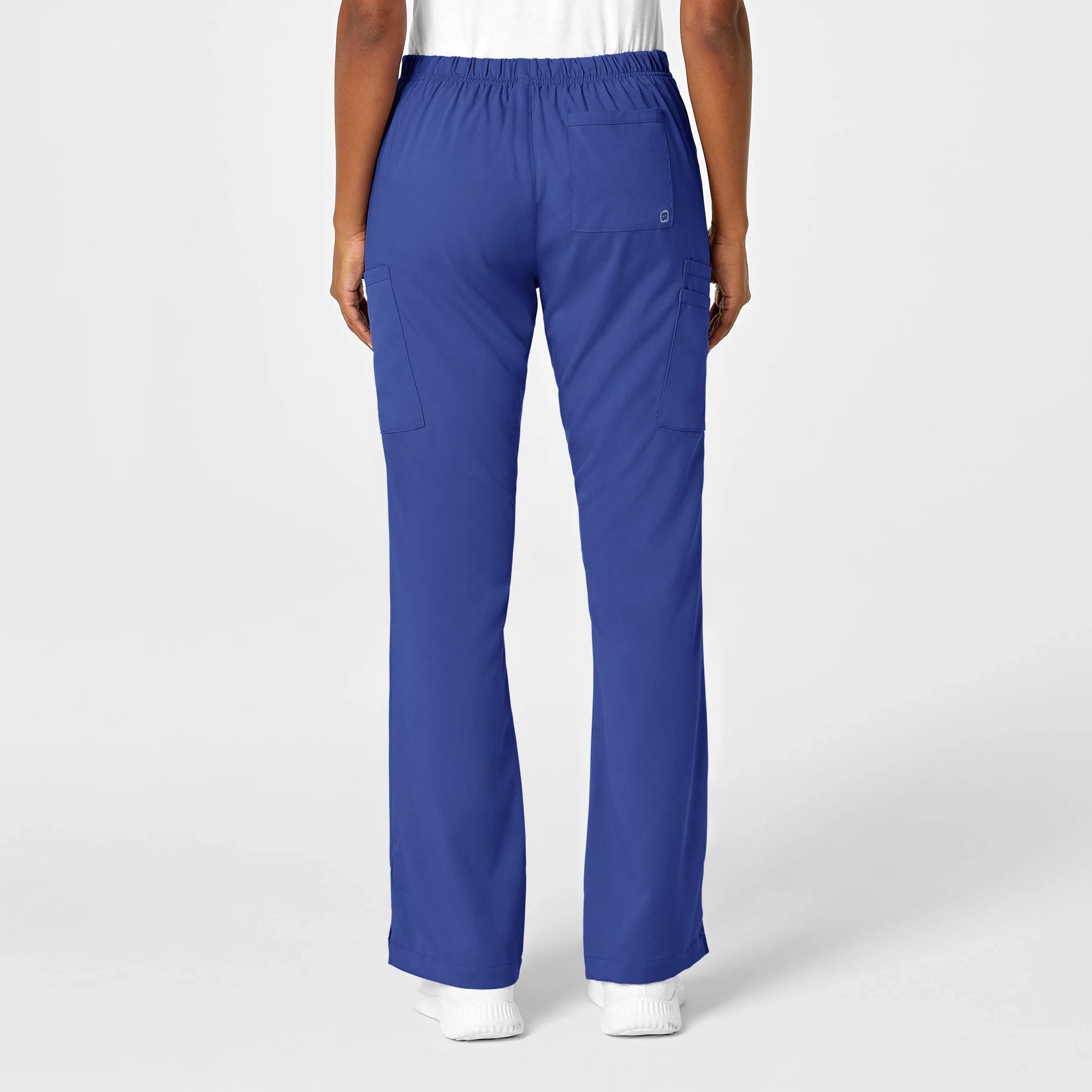 PRO Women's Moderate Flare Leg Scrub Pant - Galaxy Blue