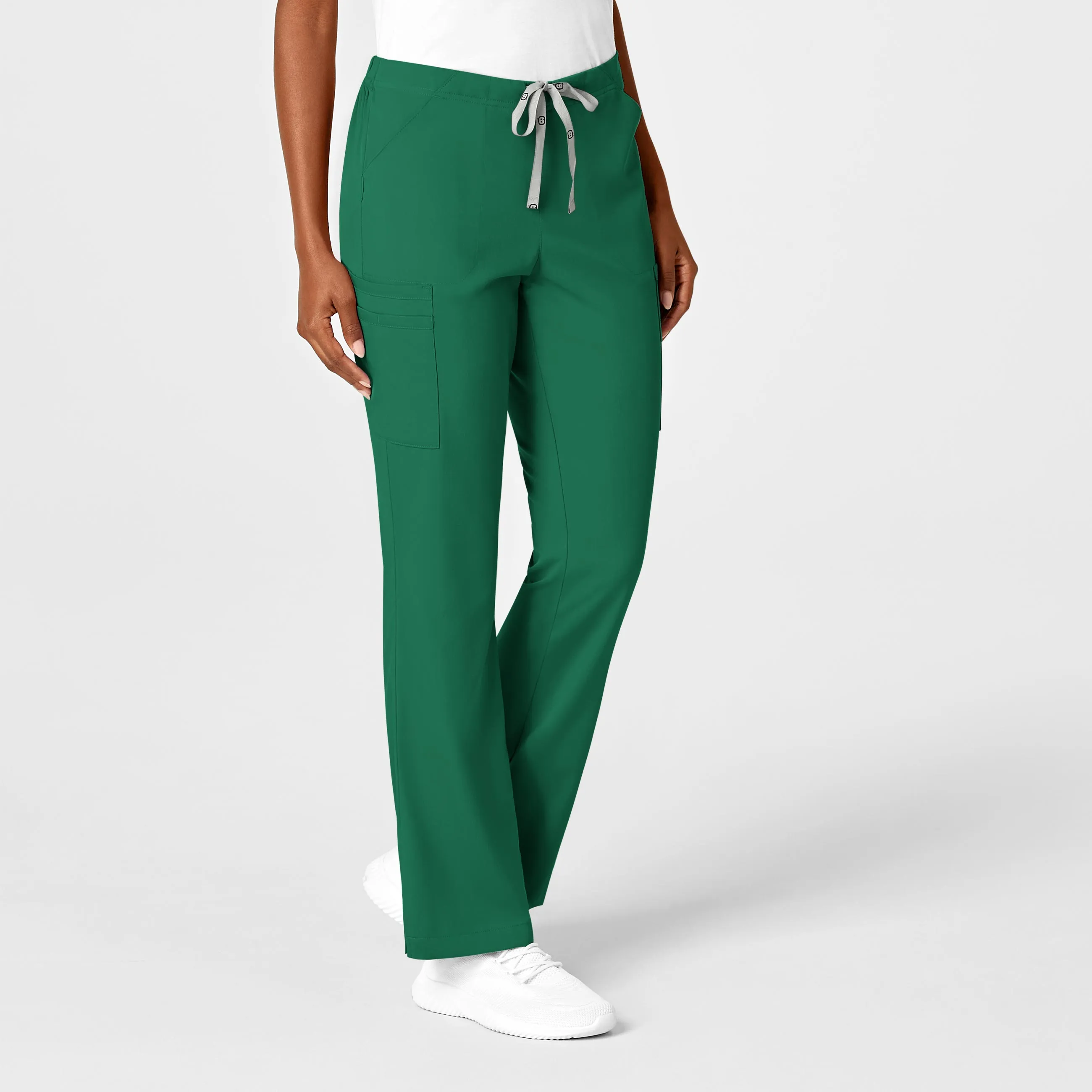 PRO Women's Moderate Flare Leg Scrub Pant - Hunter