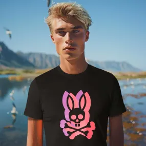 Psycho Bunny Groves Graphic T-Shirt in Black