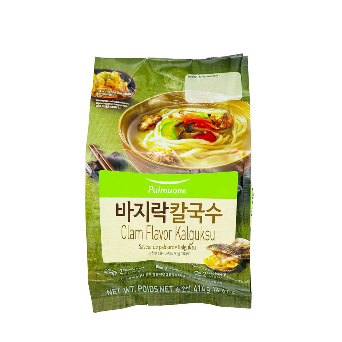 Pulmuone Clam Flavor Kalguksu 14.6oz