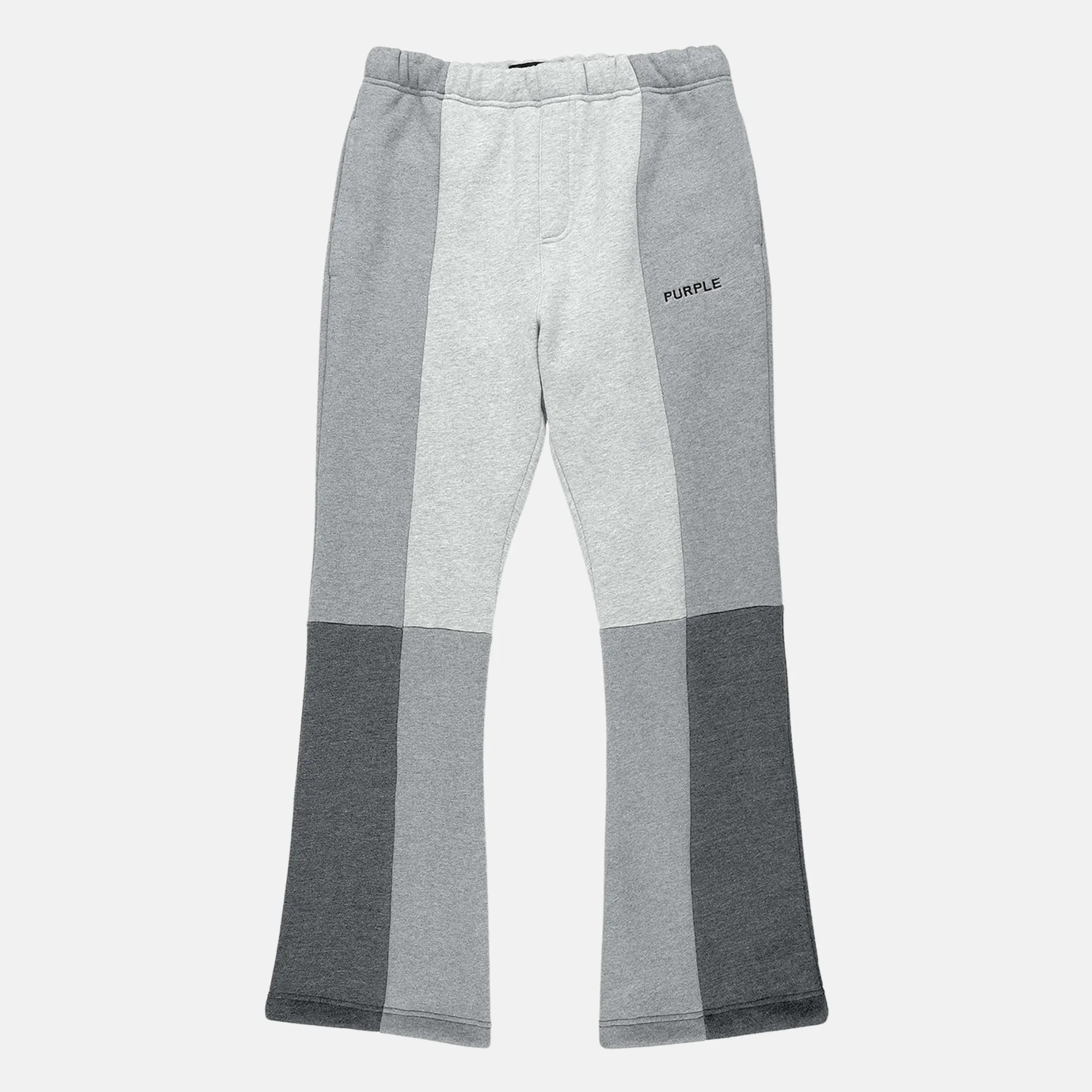 Purple Brand Grey Wordmark Sweatpants