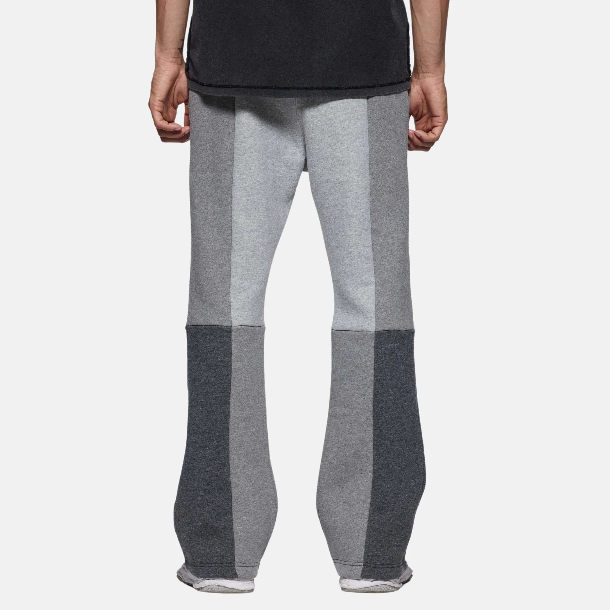 Purple Brand Grey Wordmark Sweatpants