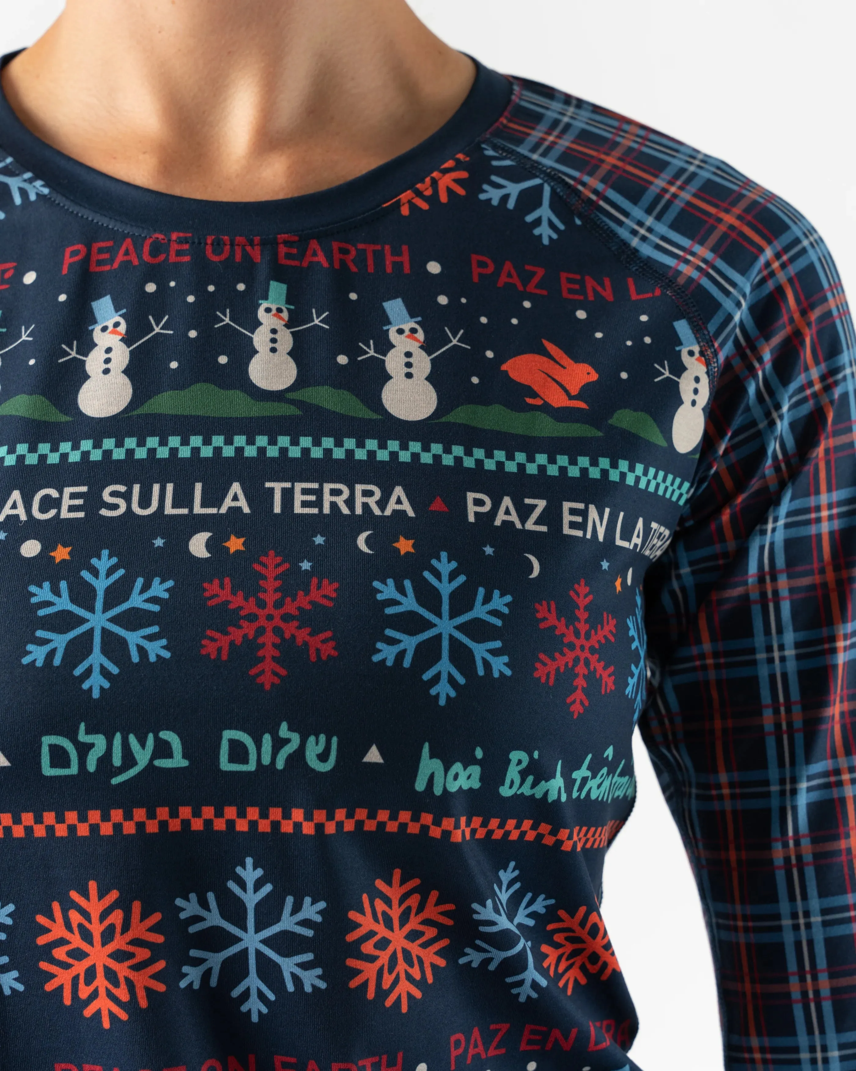 rabbit | Peace on Earth EZ Tee | Women's | Ugly Sweater