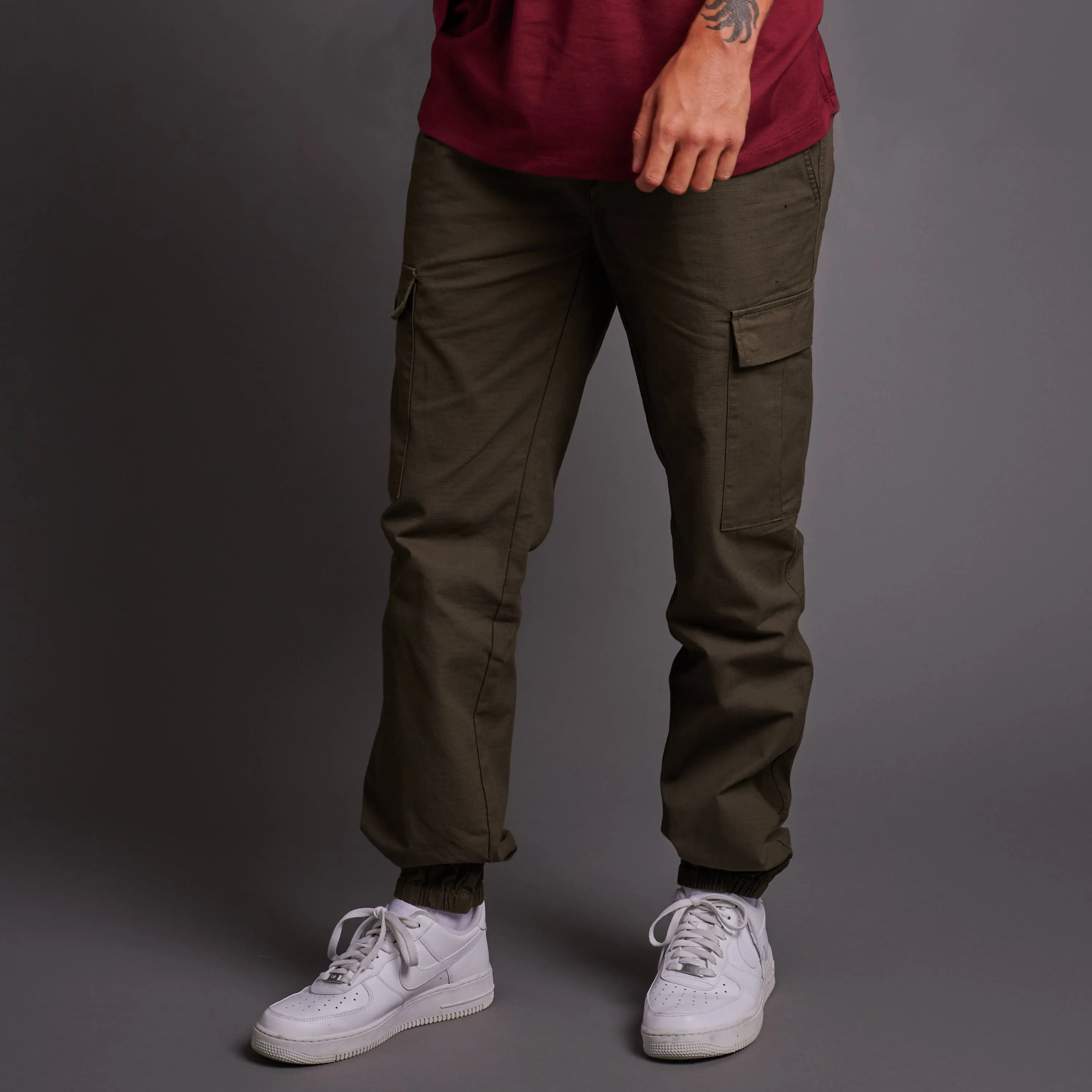 Ripstop Easy Cargo Pants Green