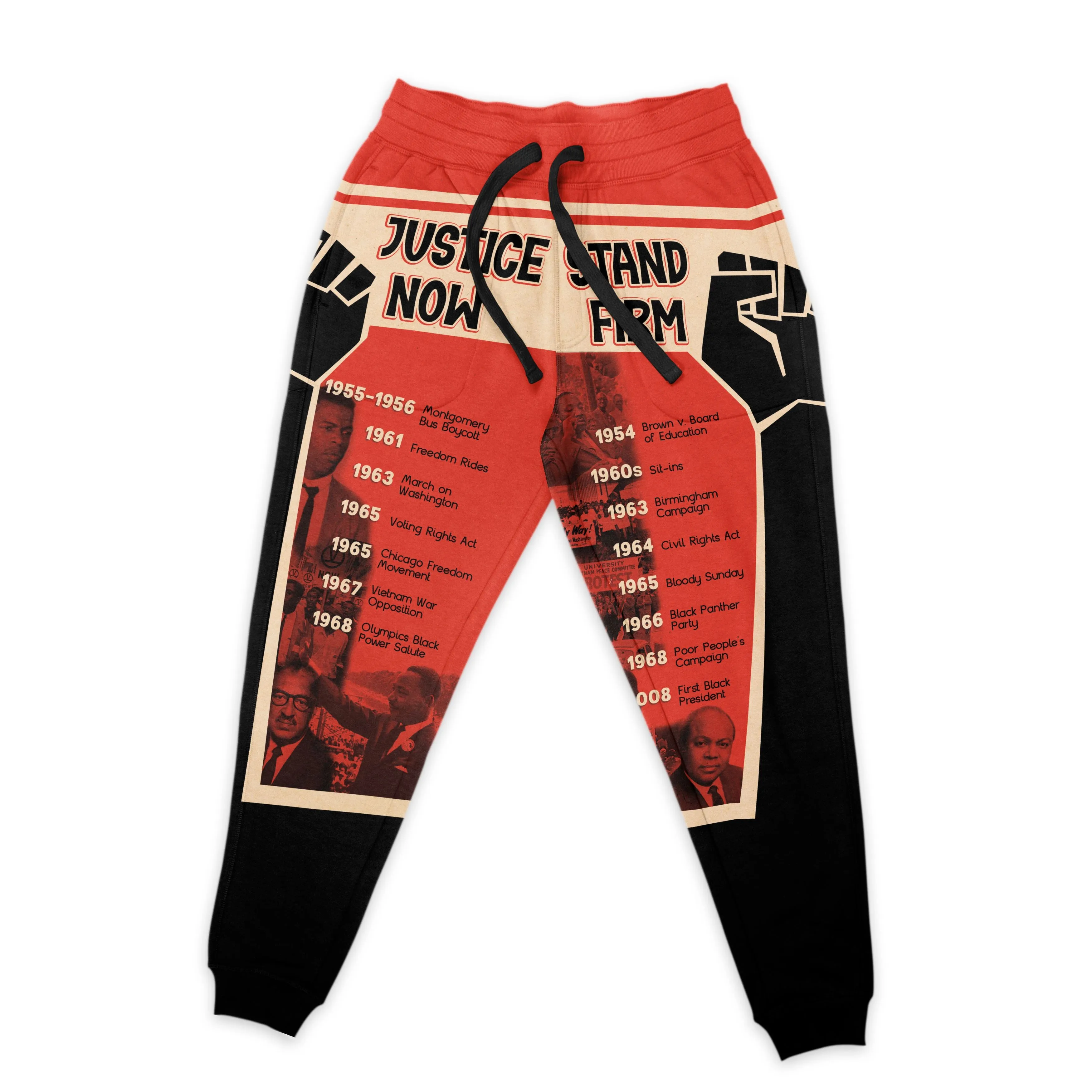 Roots of Resistance All-over Hoodie and Joggers Set