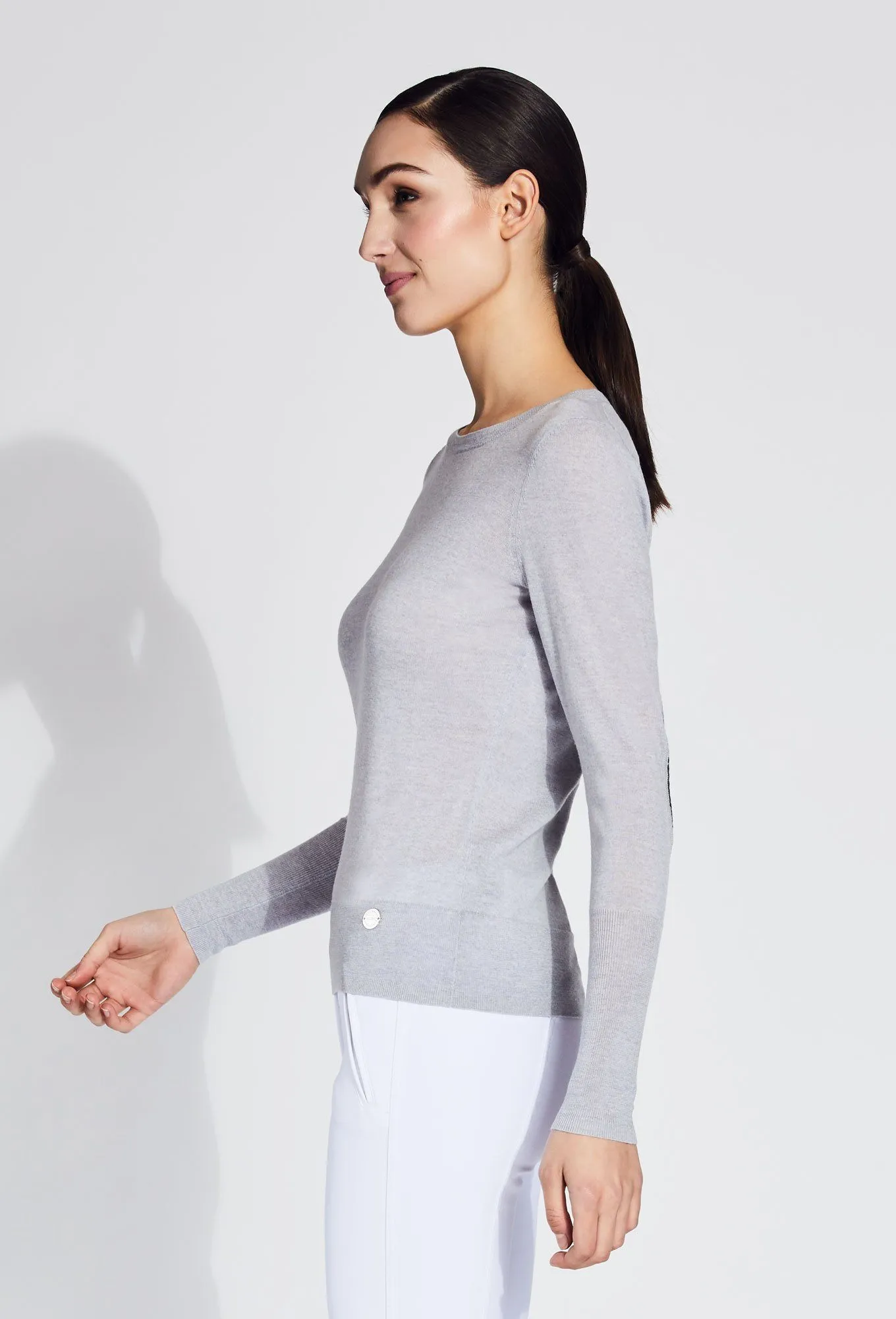 Ryanne Crew Neck Merino Sweater