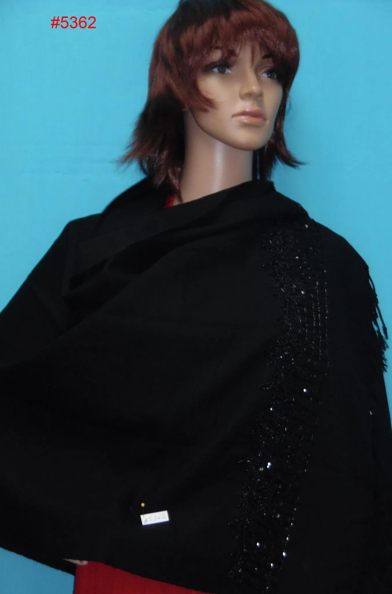 Shawl 5363 Winter Wear Pashmina Angora Kashmiri Wrap Shawl Shieno