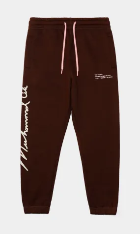 Shoe Palace x Ali Signature Ali Joggers Mens Pants (Brown)