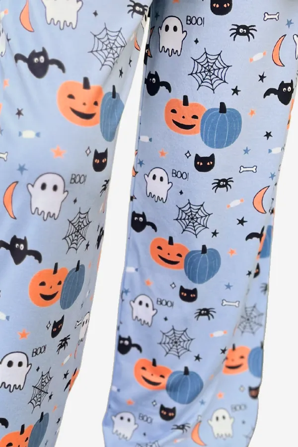 Simply Soft Karate Pant - Glacier Halloween