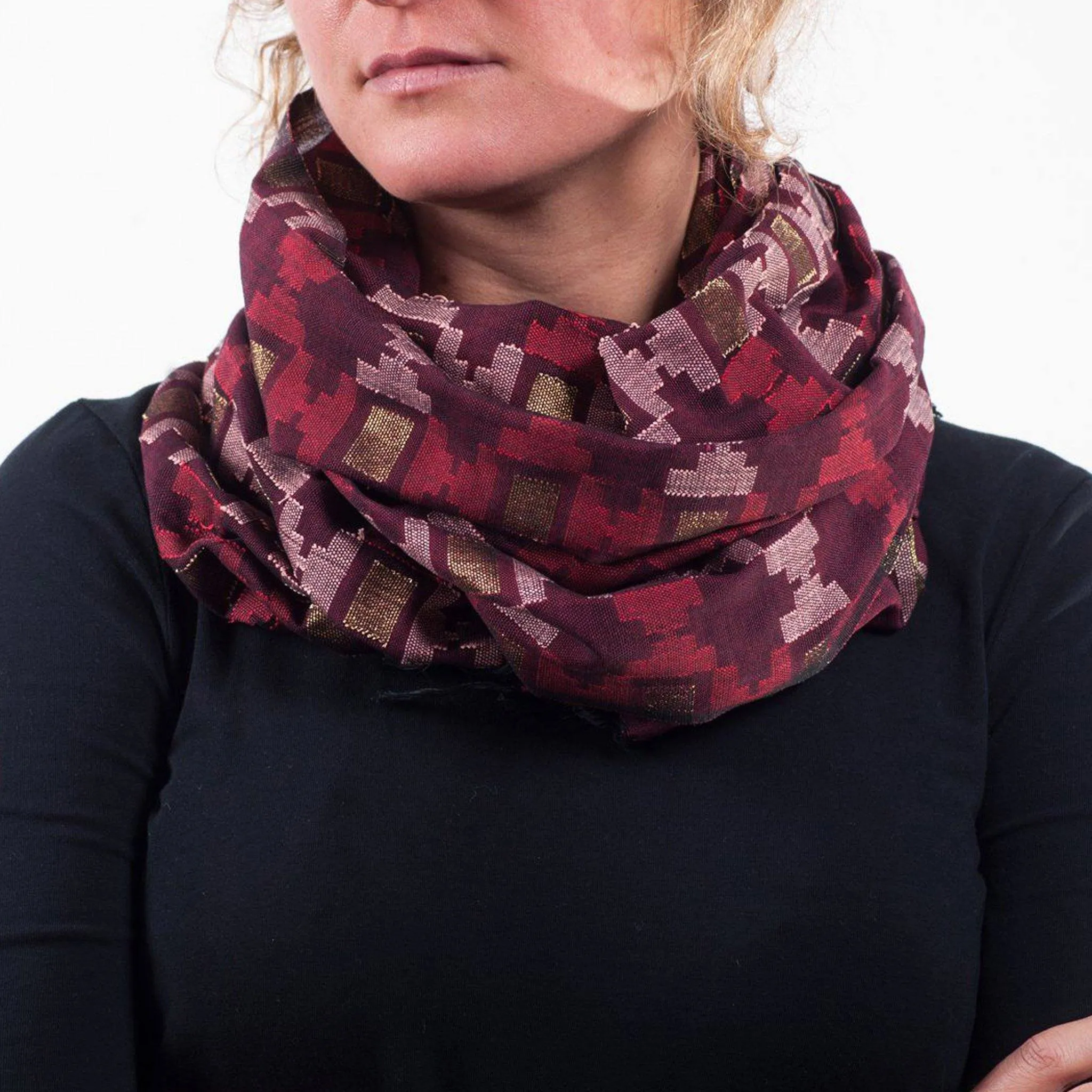 Sophisticate Dhaka Scarf