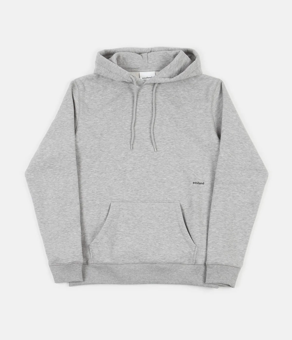 Soulland Wallance Hoodie - Grey Melange