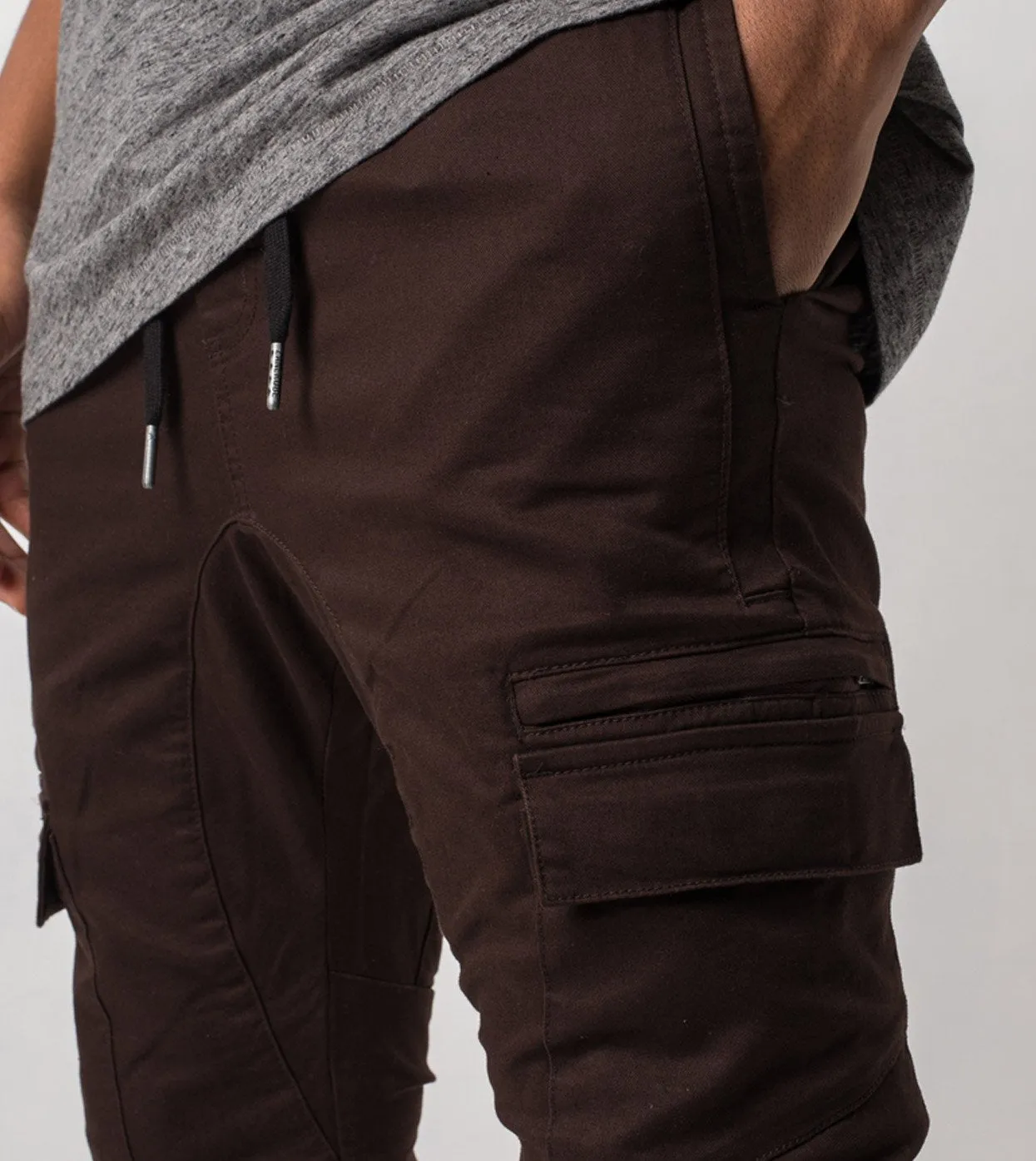 Sureshot Cargo Jogger Coffee - Sale