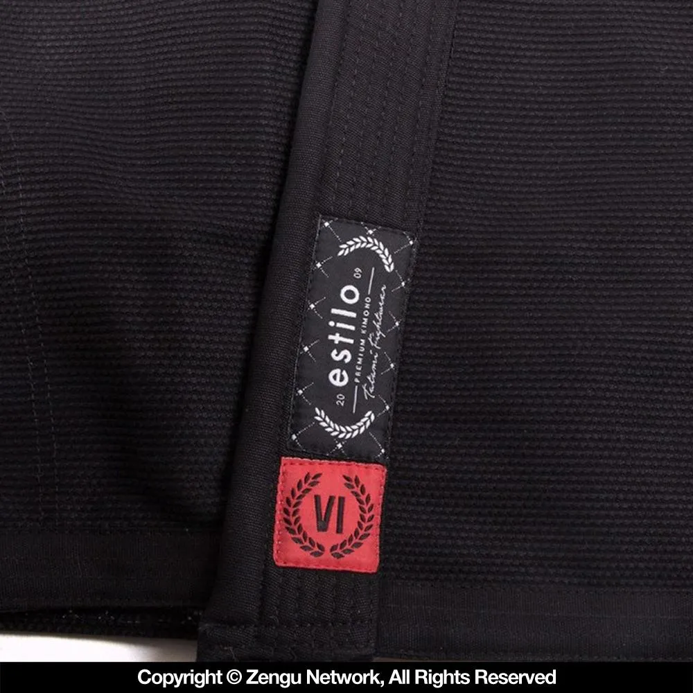 Tatami "Estilo 6.0" BJJ Gi - Black/Black