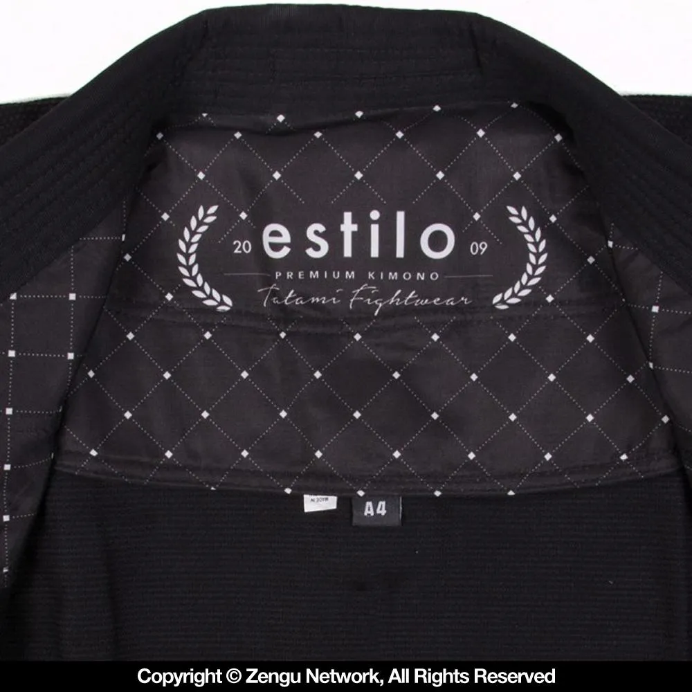 Tatami "Estilo 6.0" BJJ Gi - Black/Black