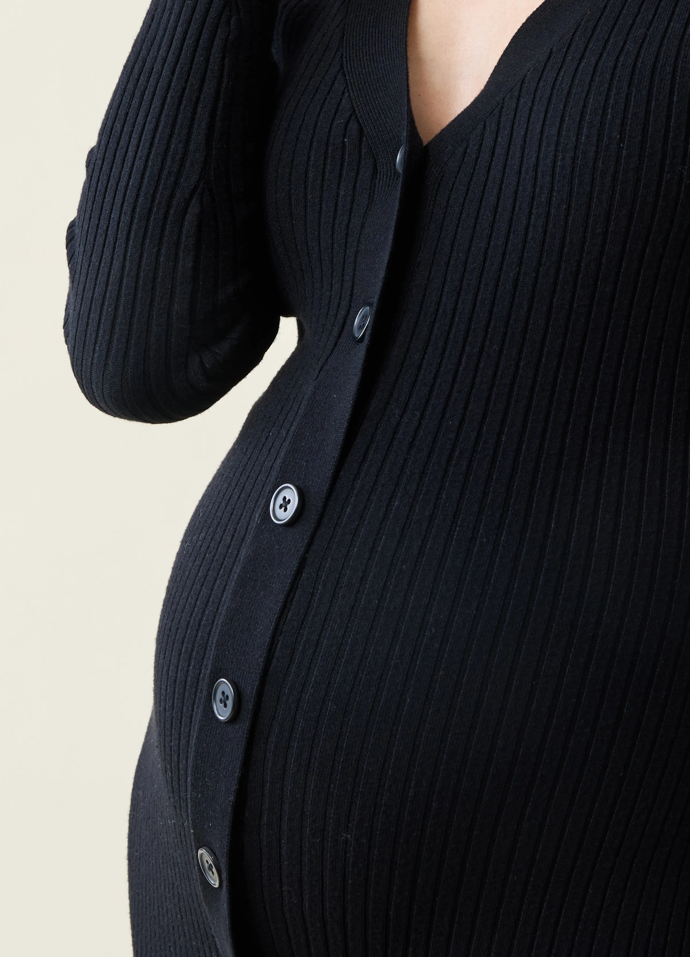 The Close Knit Midi Maternity Sweater Dress