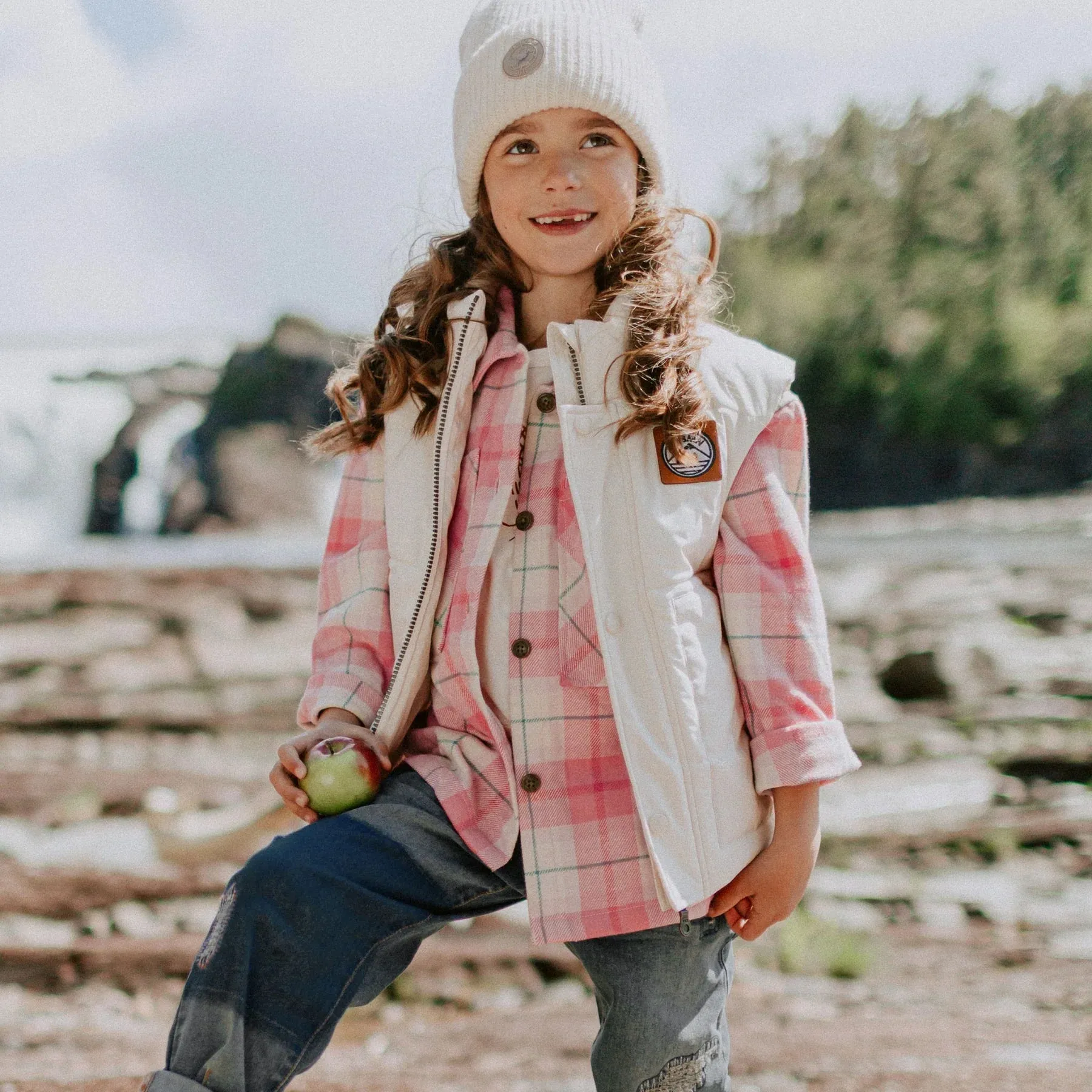 The Gabriella Plaid Flannel Shirt - KIDS