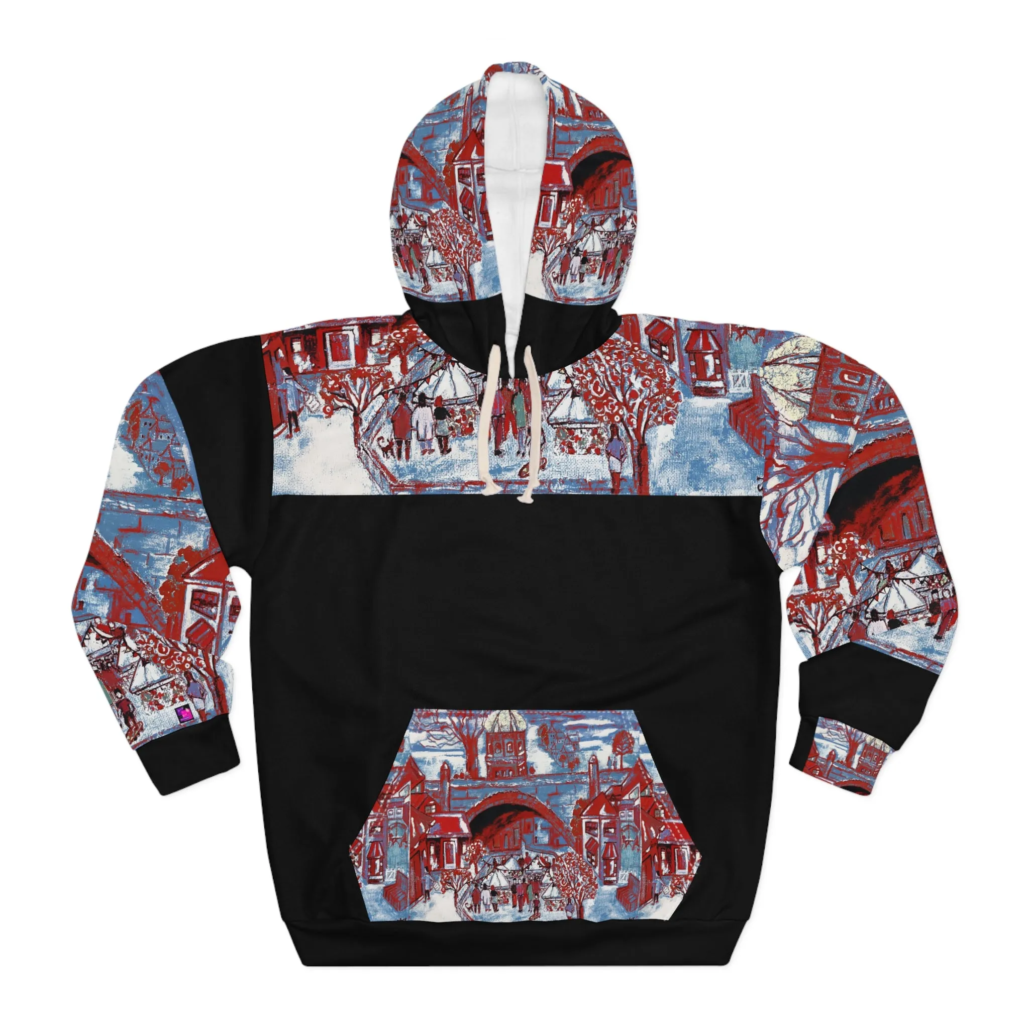 THE MARKET PLACE Unisex Pullover Hoodie (AOP)