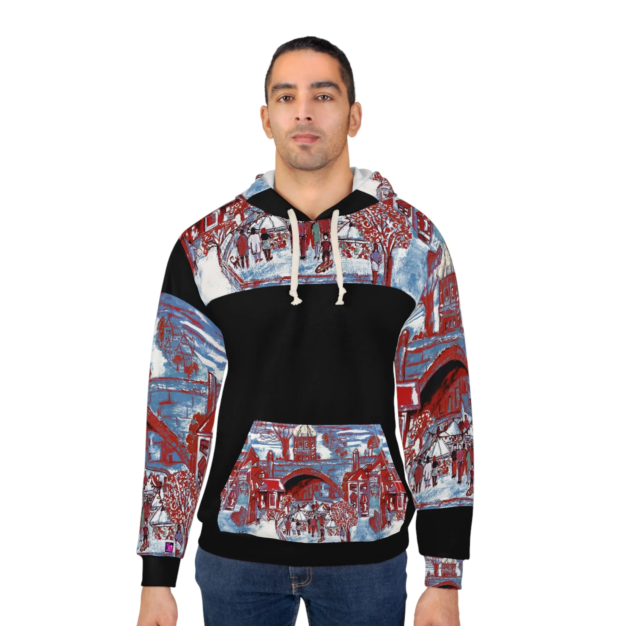 THE MARKET PLACE Unisex Pullover Hoodie (AOP)