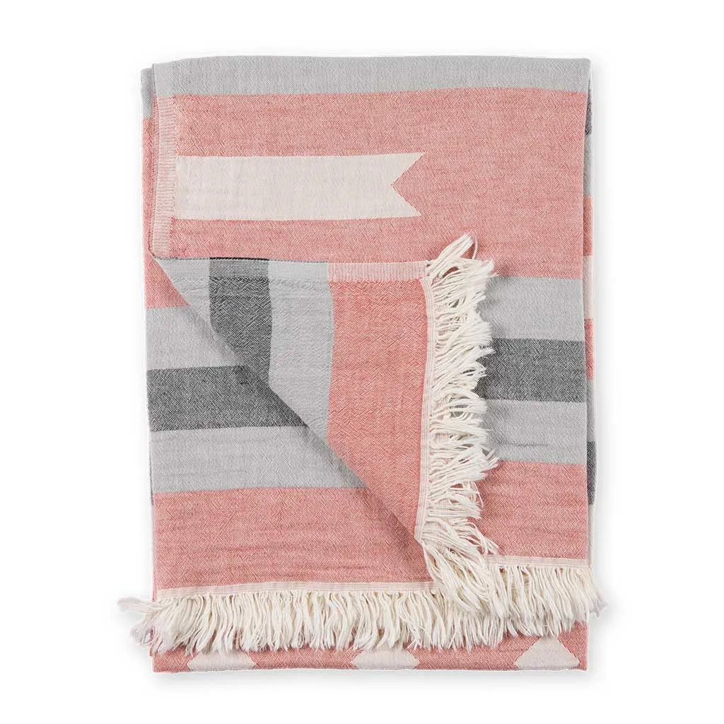 Turkish Towel in Ribbon Red