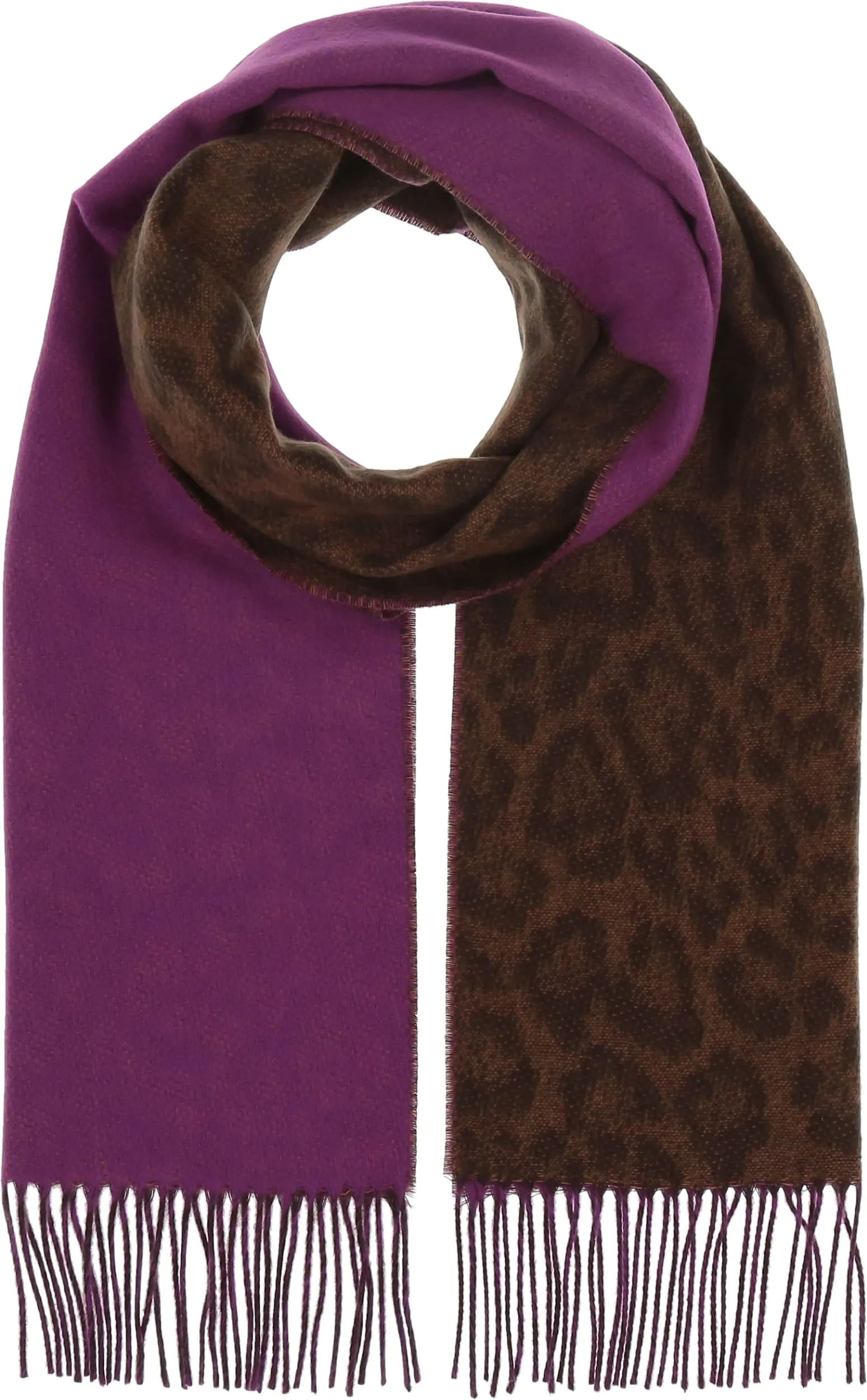 Two Tone Leo Cashmink® Scarf